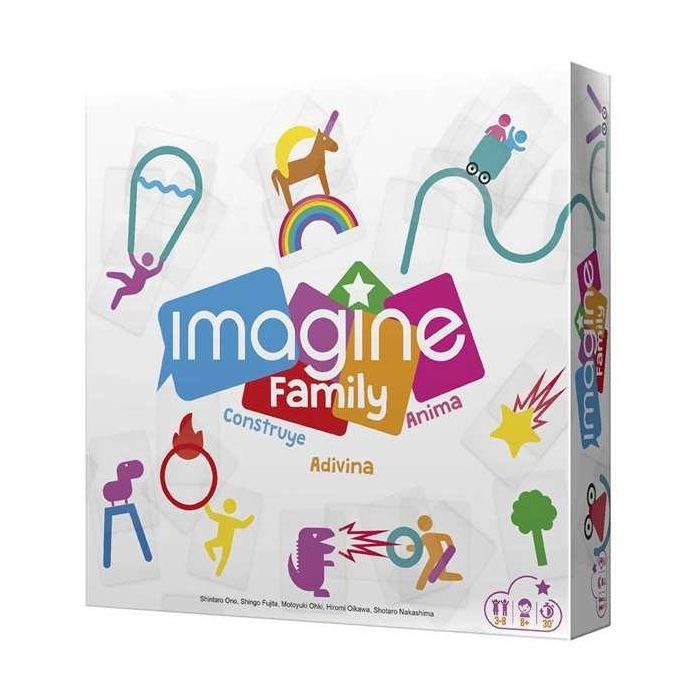 Asmodee Imagine Family Juego de mesa para mayores de 8 años 4