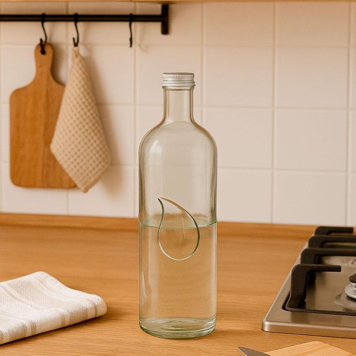 Botella de agua Versa 1600 ml, 9.8x32.5 cm, aluminio y vidrio (6 Unidades) 1 Botella de agua Versa 1600 ml, 9.8x32.5 cm, aluminio y vidrio (6 Unidades) 1