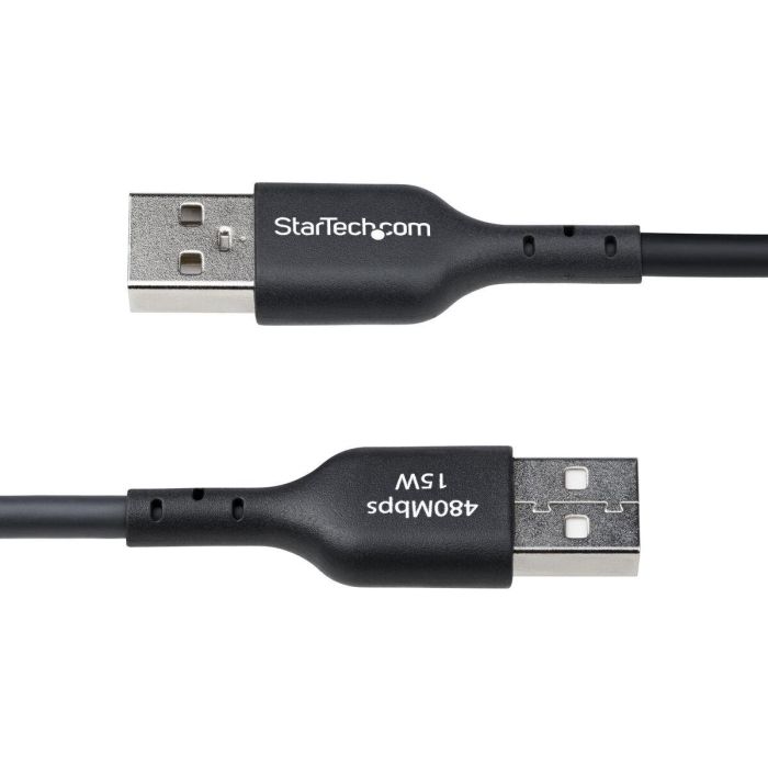 Cable USB Startech USB2AC3MNC Negro 3 m 2 Cable USB Startech USB2AC3MNC Negro 3 m 2