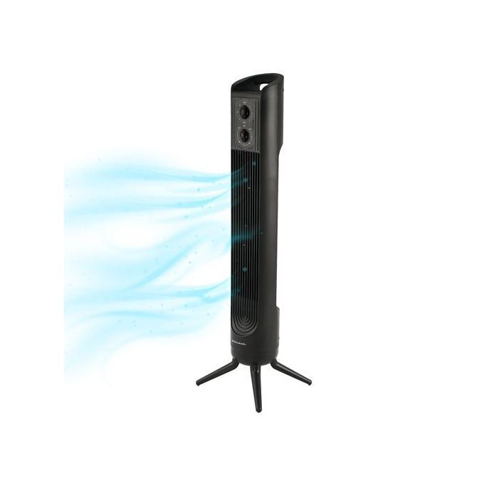 Grunkel Ventilador de Torre 45W, 3 Velocidades, Temporizador, Negro Grunkel Ventilador de Torre 45W, 3 Velocidades, Temporizador, Negro