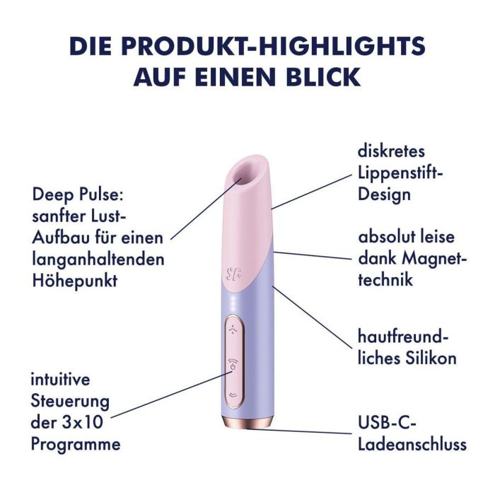 Succionador de Clítoris Satisfyer Rosa 7