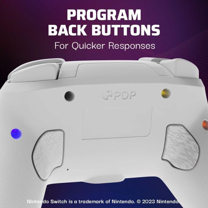 PDP 1699738979179 Gamepad Afterglow Wave con Iluminación RGB y Batería de 2100 mAh para Nintendo Switch 20 PDP 1699738979179 Gamepad Afterglow Wave con Iluminación RGB y Batería de 2100 mAh para Nintendo Switch 20
