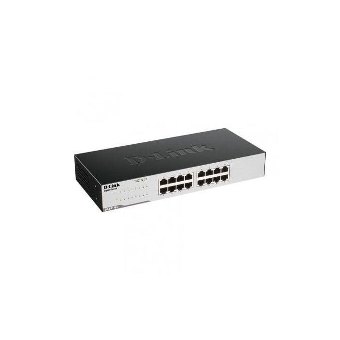 D-Link GO-SW-16G Conmutador de Red Gigabit 16 Puertos RJ-45 10/100/1000, Plug & Play, Silencioso con EEE 1 D-Link GO-SW-16G Conmutador de Red Gigabit 16 Puertos RJ-45 10/100/1000, Plug & Play, Silencioso con EEE 1