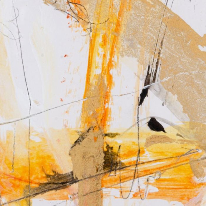 Cuadro Pintura Abstracto 2/M Madera 50 X 60 cm