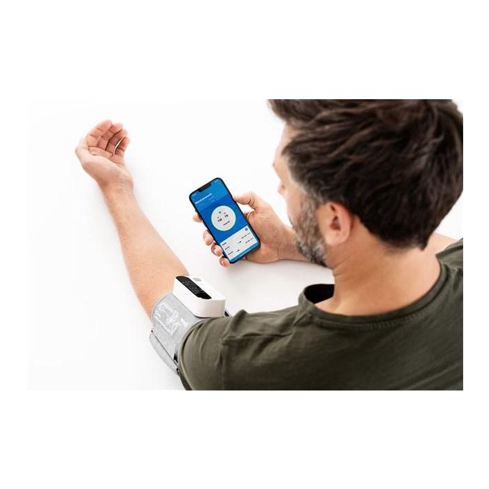Beurer BM-59 Tensiómetro de Brazo con Bluetooth para Medición de Presión Arterial y Pulso 6