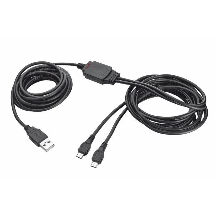 Cable USB a micro USB Trust GXT 222 Negro 0 Cable USB a micro USB Trust GXT 222 Negro 0