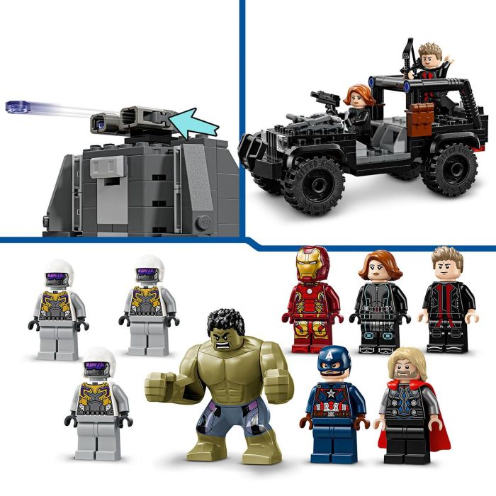 LEGO Marvel 76291 Avengers Assemble: Era de Ultrón, Minifiguras de superhéroes 3