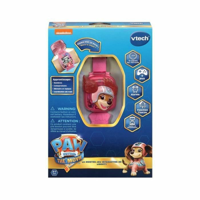 VTECH Pat Patrouille Le Film - Reloj de juego interactivo de Lyberty 1