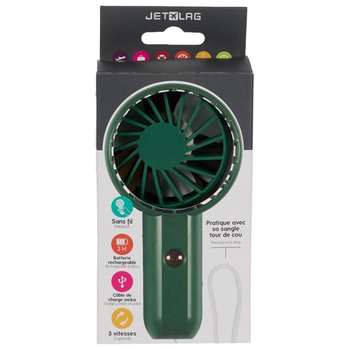 Jet Lag Ventilador Recargable de Plástico Jet Lag Ventilador Recargable de Plástico
