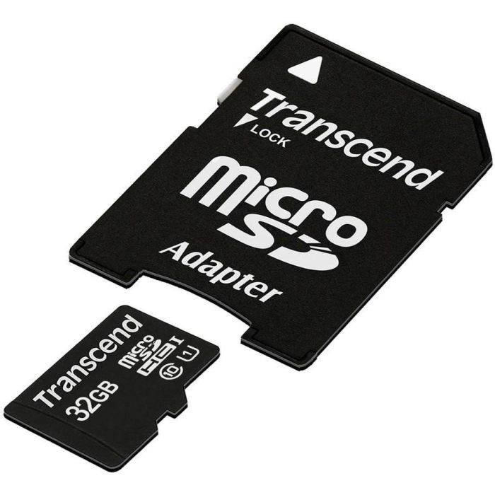 CARD 32GB Transcend Premium MicroSDHC 45MB/s +Adapter 2