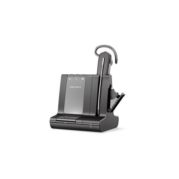 Poly Savi 8245 Auriculares para Oficina Convertible con Tiempo de Conversación Ilimitado, Cancelación de Ruido y USB-A