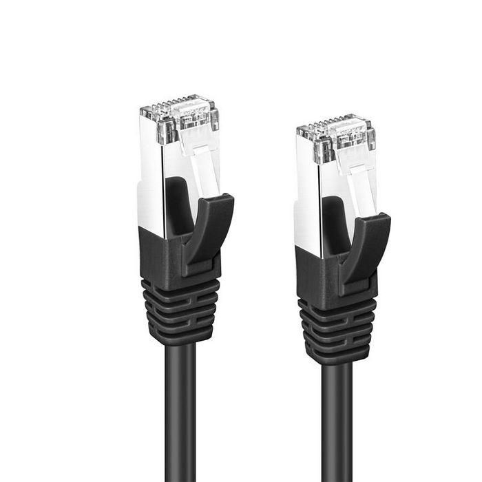 MicroConnect CAT6A S/FTP Network Cable 3.0m, Black 1 MicroConnect CAT6A S/FTP Network Cable 3.0m, Black 1