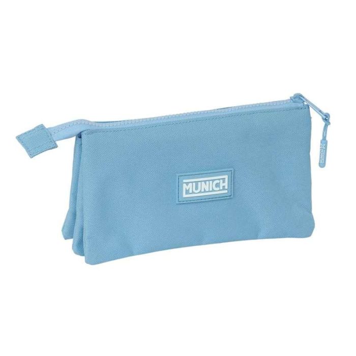Bolso Escolar Portatodo Safta Triple Munich Basics Girl 120x220x30 mm 1 Bolso Escolar Portatodo Safta Triple Munich Basics Girl 120x220x30 mm 1