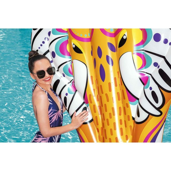 Bestway Colchoneta Hinchable Elefante Azteca 183x153 cm Playa y Piscina 43391 12