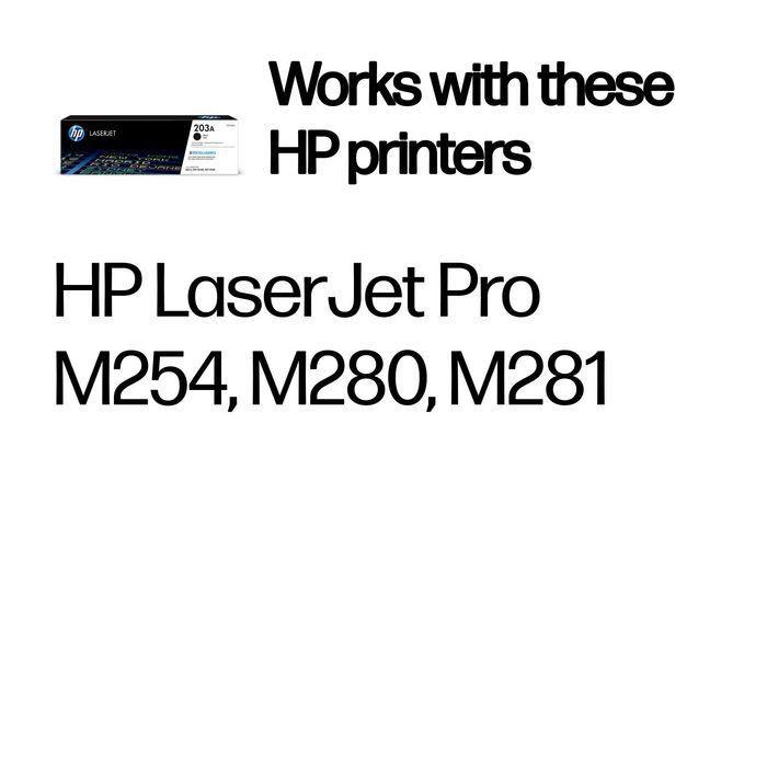 HP Toner CF540A Nº203A Negro 1.400 páginas Original para HP Color LaserJet Pro M254, MFP M280/281 1