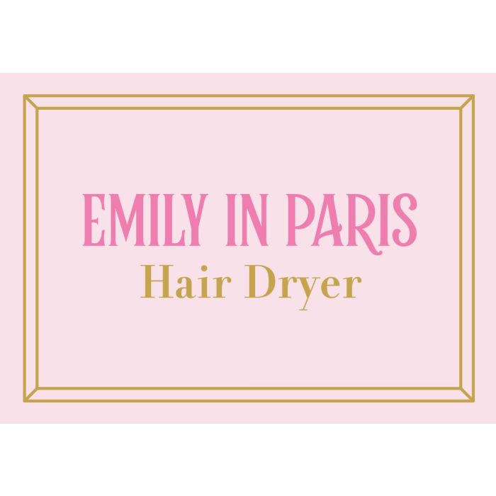 Secador De Pelo Plegable "Emily In Paris" (6 Unidades) 3 Secador De Pelo Plegable "Emily In Paris" (6 Unidades) 3