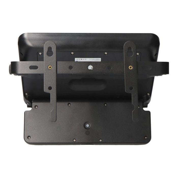 Edm Aplique Multifuncional LED Solar 10W 1150lm Luz Fría 6000K Negro con Sensor de Presencia y Crepuscular IP65 27.5x19.6cm 10