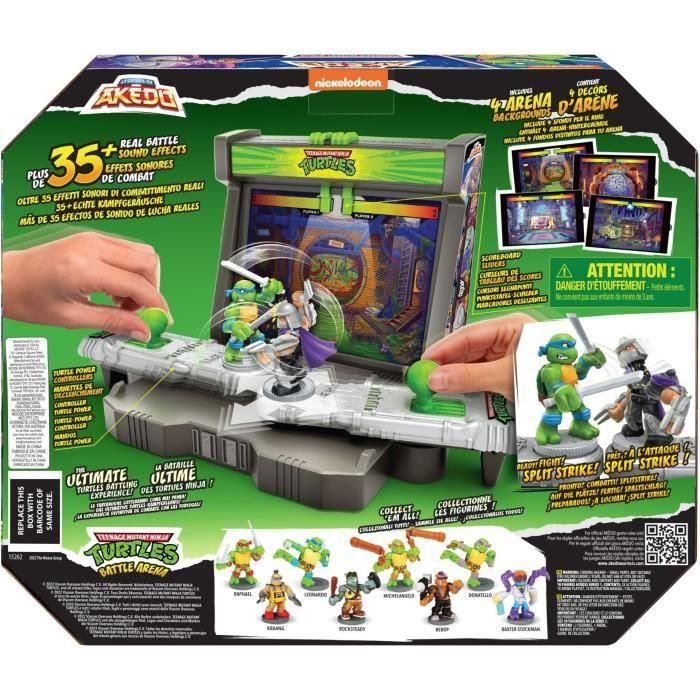 Arena de batalla de las Tortugas Ninja - Akedo - Moose Toys 3