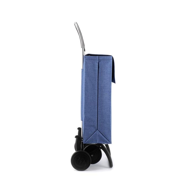 Rolser Carro de la Compra Jean Tweed 4 Ruedas Azul 43L 1