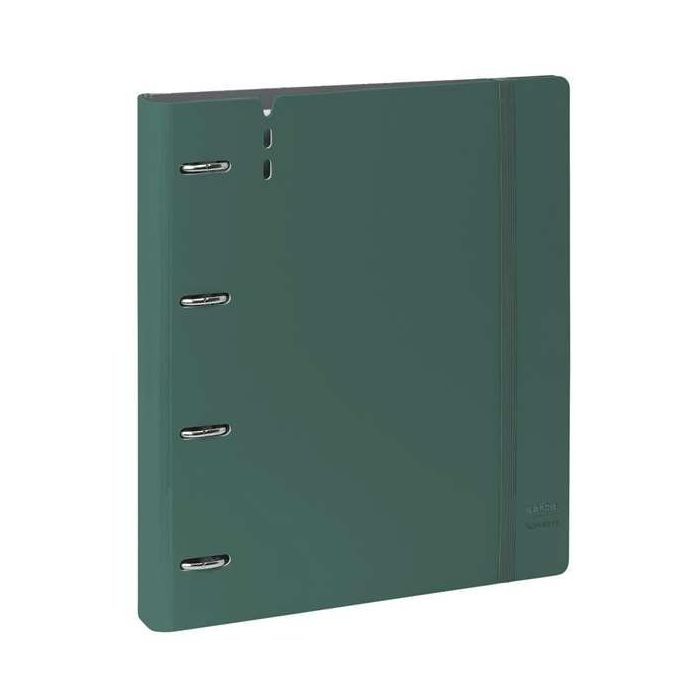 Carpeta Con Recambio Safta Din A4 Cuadro 5 mm Polipropileno Foam 4 Anillas 35 mm Verde Oscuro 7 Carpeta Con Recambio Safta Din A4 Cuadro 5 mm Polipropileno Foam 4 Anillas 35 mm Verde Oscuro 7