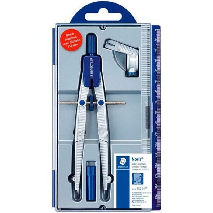 Compás Staedtler Noris 550 (10 Unidades) 1