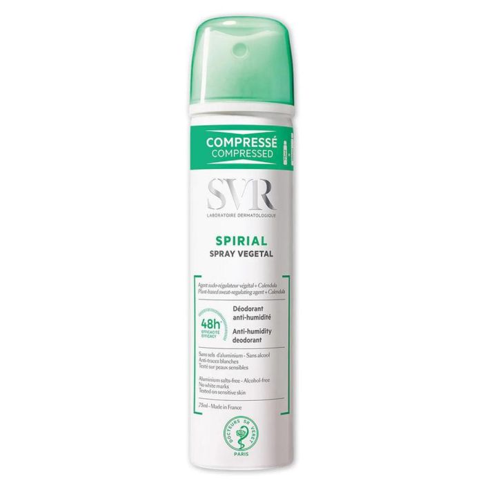 Svr Spirial Deo Spray Vegetal 75ml Desodorante Antitranspirante