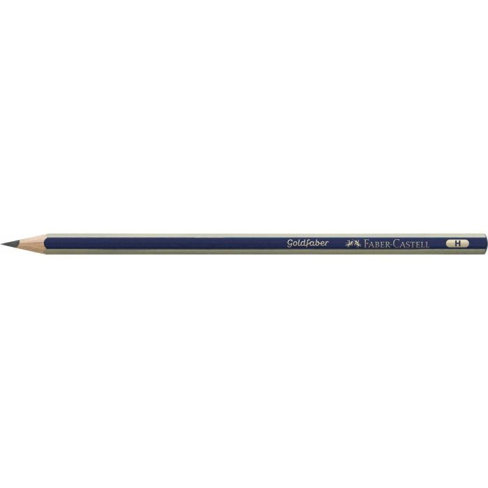 Lápiz Faber-Castell GoldFaber 1221 Hexagonal H (12 Unidades) 3 Lápiz Faber-Castell GoldFaber 1221 Hexagonal H (12 Unidades) 3