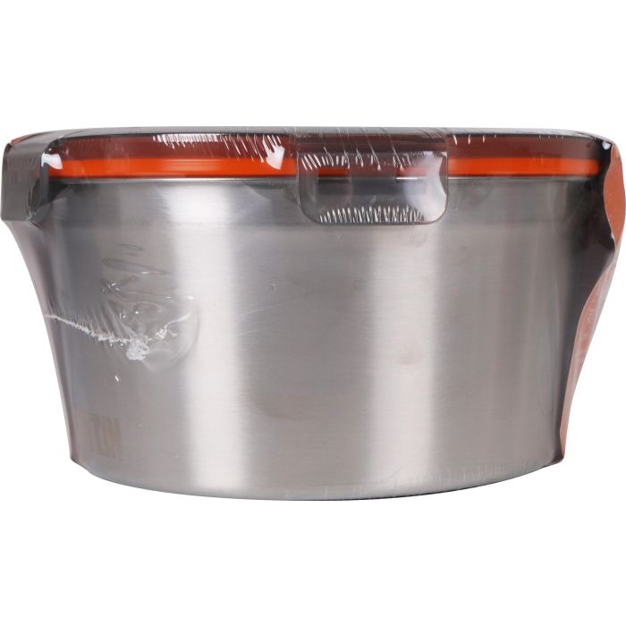 Fiambrera Hermética Quttin Redonda Acero 2 L 19,5 x 10,5 cm 6
