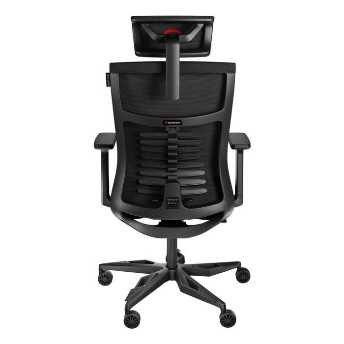 GENESIS Astat 700 Silla Gaming PC Ergonómica Profesional con Asiento Malla Transpirable Negro | Reposabrazos 3D, Lumbar, Cervical, Reclinable | 120kg 5 GENESIS Astat 700 Silla Gaming PC Ergonómica Profesional con Asiento Malla Transpirable Negro | Reposabrazos 3D, Lumbar, Cervical, Reclinable | 120kg 5