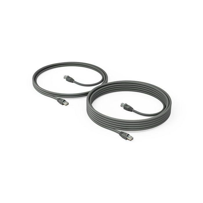 Logitech CAT5e-KIT Kit para Logitech TAP, Cable CAT5e Blanco, 40 m de Distancia, 100-240V, Incluye Adaptador AC 4
