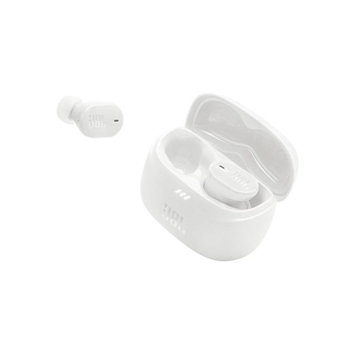 JBL Tune Buds 2 Auriculares True Wireless Inalámbricos con Cancelación Activa de Ruido (ANC), Bluetooth 5.3, Resistencia IP54, Autonomía 10h, Blanco 10