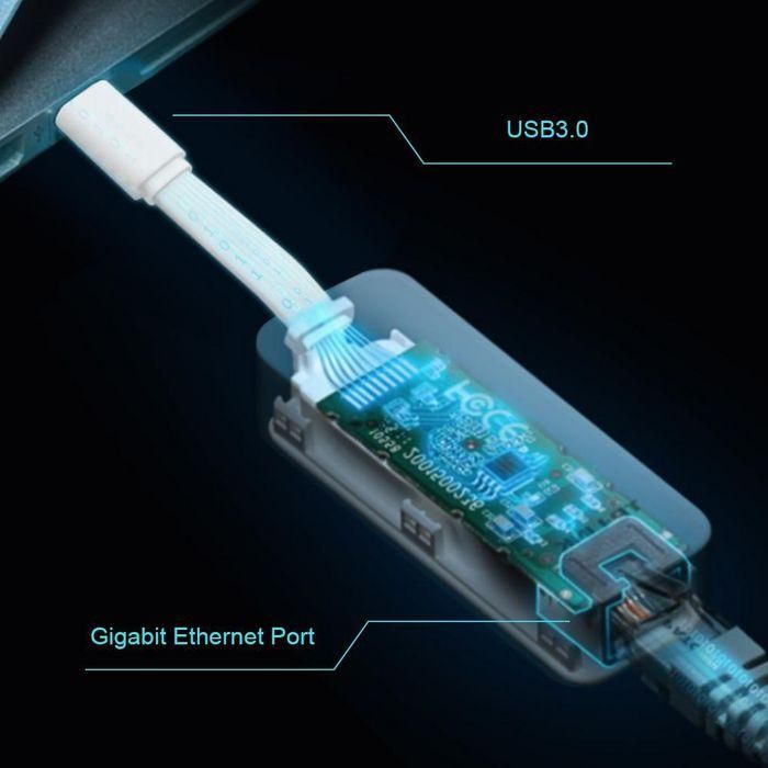 TP-Link RTL8153 Adaptador Ethernet Gigabit USB-C a RJ-45 USB 3.0 1000 Mbps Plug & Play para Portátiles y Tablets 4 TP-Link RTL8153 Adaptador Ethernet Gigabit USB-C a RJ-45 USB 3.0 1000 Mbps Plug & Play para Portátiles y Tablets 4