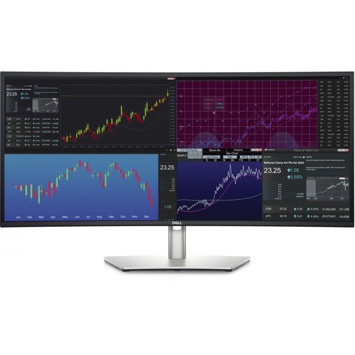 Dell U3423WE Monitor Curvo 34.1" UltraWide Quad HD 3440x1440 IPS 21:9 USB-C HDMI DisplayPort Altavoces Plata 9