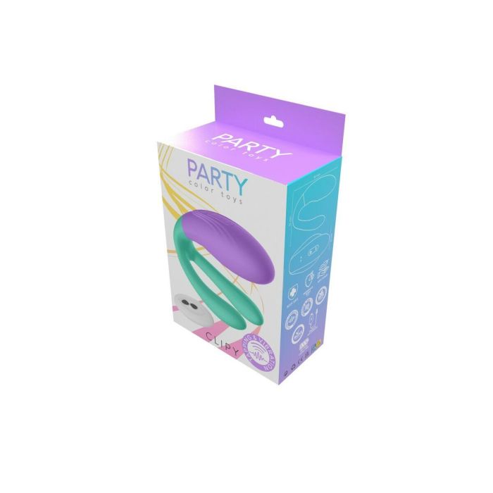 Vibrador para Parejas Party Color Toys 7 Vibrador para Parejas Party Color Toys 7