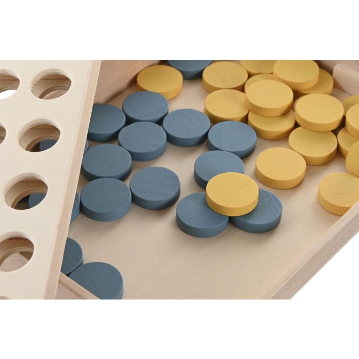 Juego De Mesa Kids DKD Home Decor Azul Naranja 3 x 16.5 x 23 cm Set de 43 (6 Unidades) 3