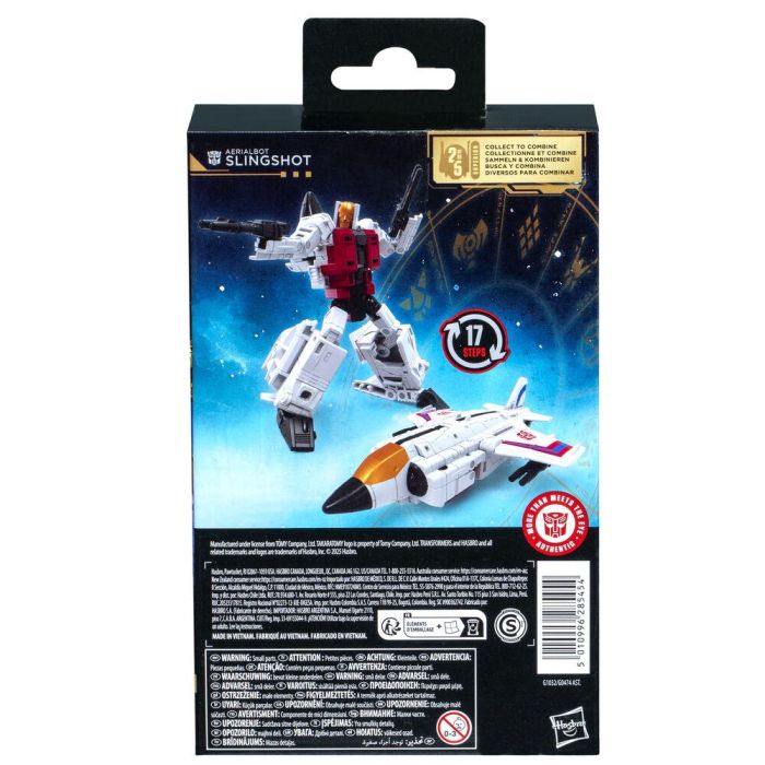 Hasbro Transformers Age of the Primes Deluxe Class Figura de Acción Aerialbot Slingshot 14 cm 4 Hasbro Transformers Age of the Primes Deluxe Class Figura de Acción Aerialbot Slingshot 14 cm 4