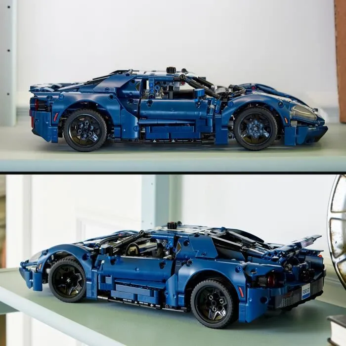 Lego Technic 42154 Ford GT 2022 Modelo de Coche para Adultos Escala 1:12 Nivel Avanzado 3