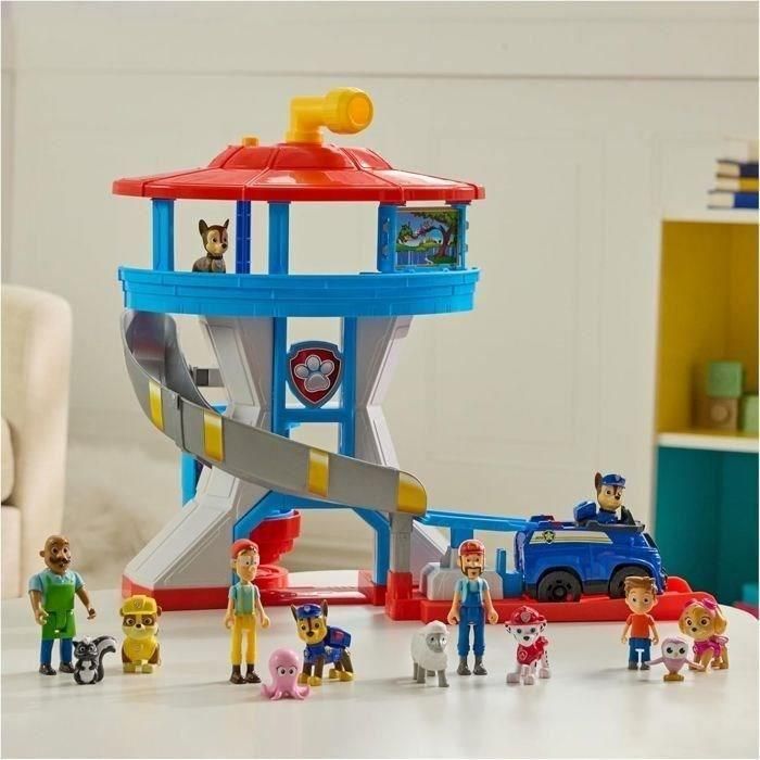 Spin Master Centro de Mando Torre de Control Paw Patrol, Set de Juego con 2 figuras de cachorros y cartas de misión, 50 cm de altura, Edad +3 años 5 Spin Master Centro de Mando Torre de Control Paw Patrol, Set de Juego con 2 figuras de cachorros y cartas de misión, 50 cm de altura, Edad +3 años 5