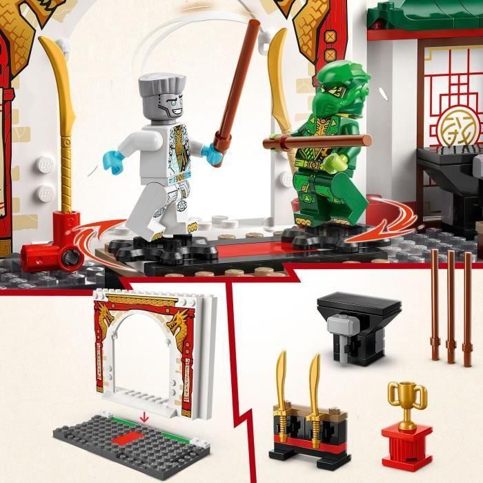 LEGO 71831 NINJAGO Templo Ninja Spinjitzu - Dragón de Juguete para Niños 4+ Años 2