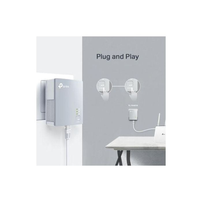 TP-Link TL-PA4010KIT 600 Mbit/s Ethernet Blanco 2 pieza(s) 2