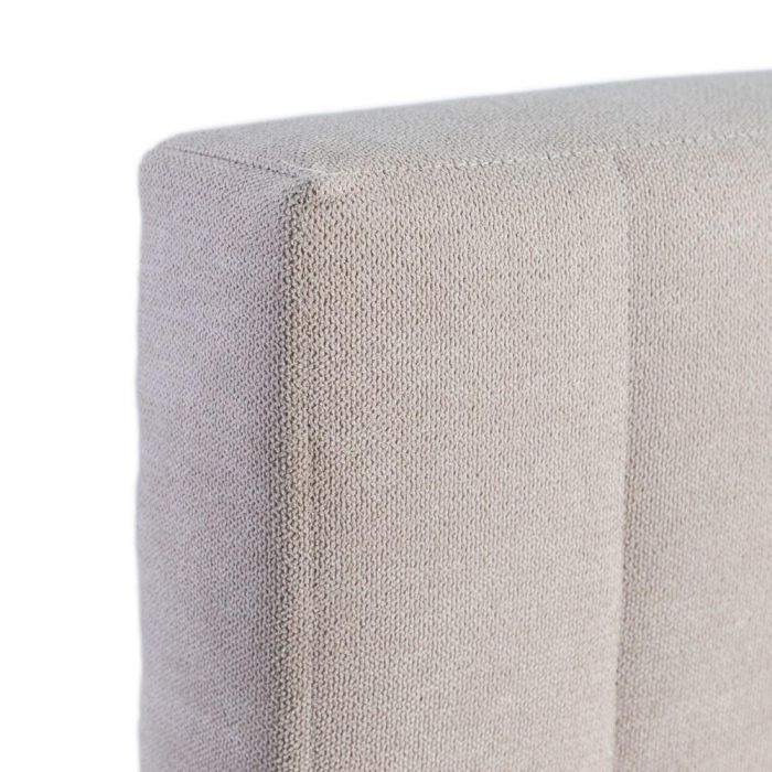 Cabecero Beige Tejido Dormitorio 160 X 122 cm