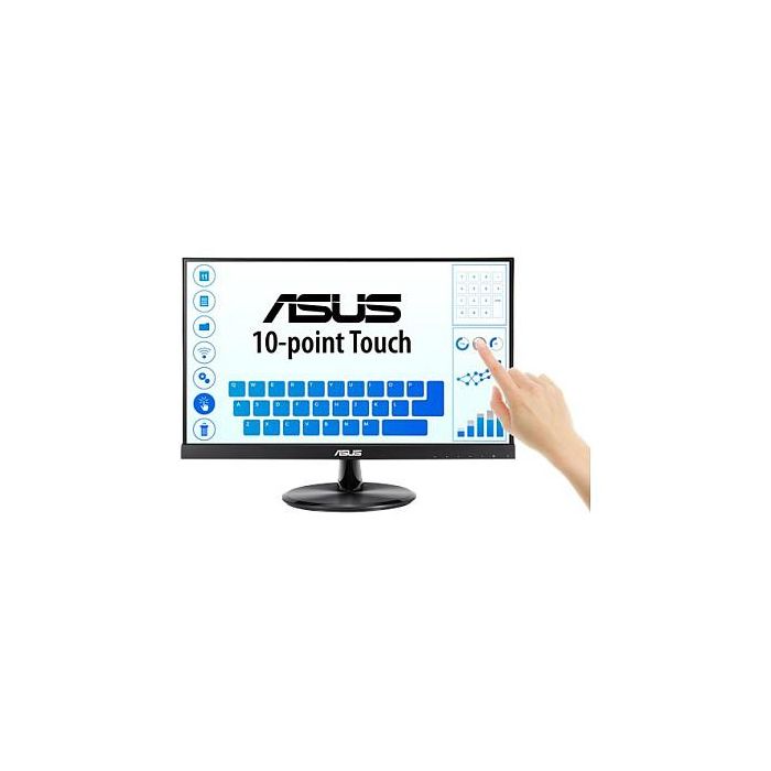 Asus VT229H - Monitor LED IPS de 21.5 Pulgadas, Full HD, Bisel Ultradelgado, Antirreflejos, con HDMI, Negro