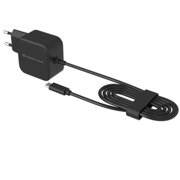Conceptronic Cargador de Pared 100W USB-C GAN PD 3.0 PPS Cable 1,8M 1