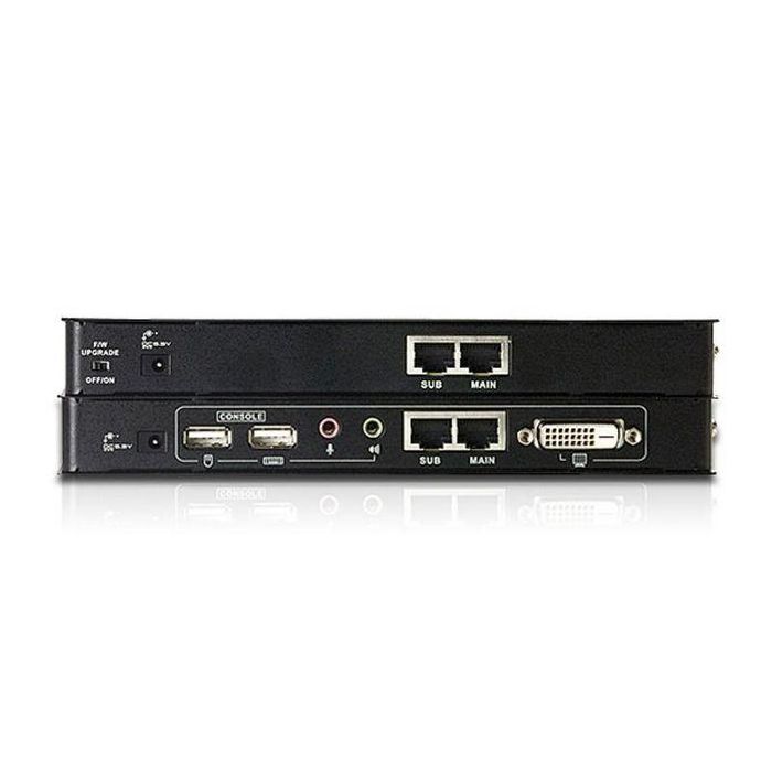 Aten CE600 Extensor KVM USB DVI de Consola Remota con Audio y RS-232, para PC/Servidor hasta 60 Metros de Distancia 1
