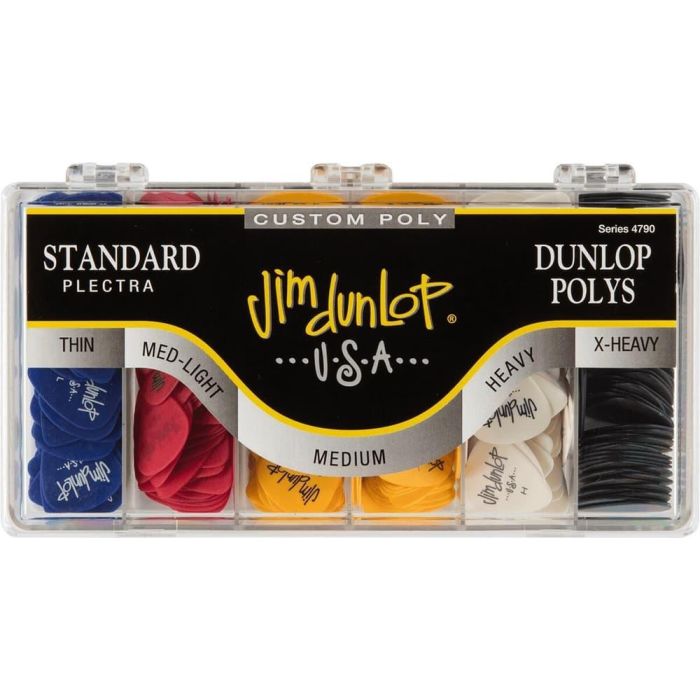 DUNLOP Standard Tear Drop - 6 Medidas Púas Poly Caja De 432 (72X6) Ud. 0 DUNLOP Standard Tear Drop - 6 Medidas Púas Poly Caja De 432 (72X6) Ud. 0