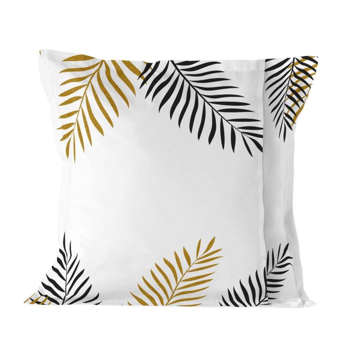 Funda de almohada HappyFriday Blanc Foliage Multicolor 80 x 80 cm 1