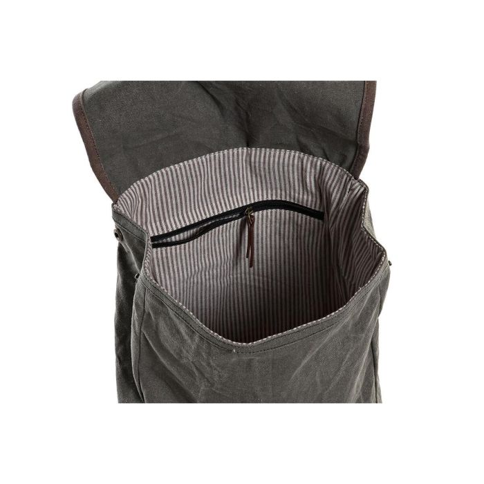 Mochila Casual DKD Home Decor Canvas Bicicleta Gris Marrón (33 x 12 x 47 cm) 5 Mochila Casual DKD Home Decor Canvas Bicicleta Gris Marrón (33 x 12 x 47 cm) 5
