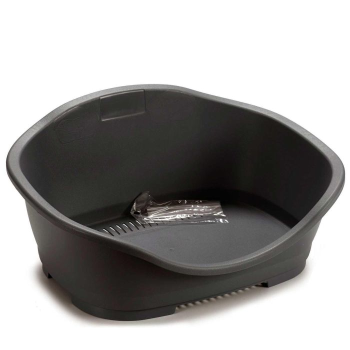 Cama para Mascota Pequeña Gris Stefanplast 56x42x24 cm (6 Unidades) 1 Cama para Mascota Pequeña Gris Stefanplast 56x42x24 cm (6 Unidades) 1