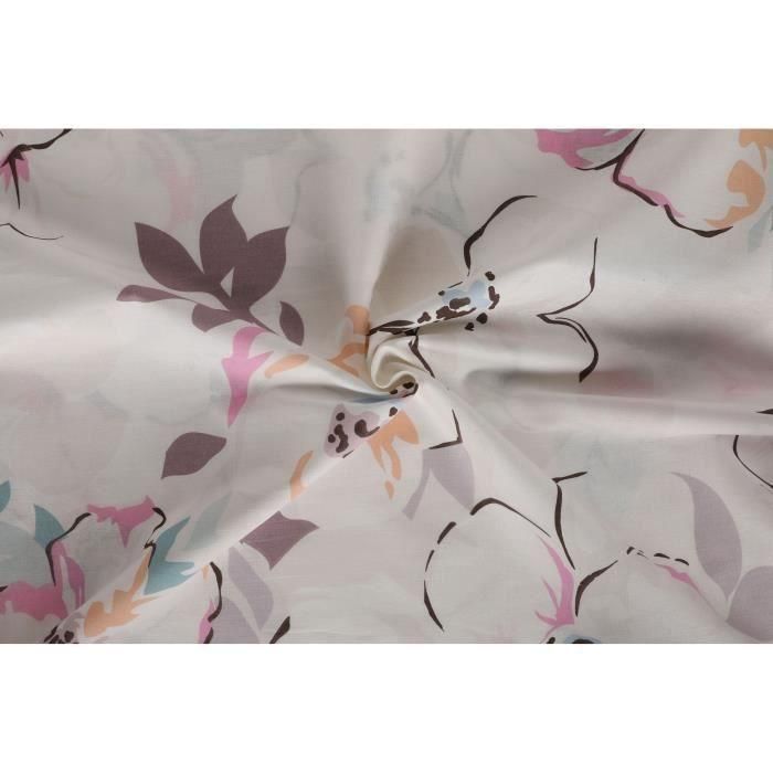 Juego de Cama ASI8683342463768 - Funda Nórdica 220x240 cm + 2 Fundas Almohada 60x60 cm - 100% Algodón Reforzado Blanco 4