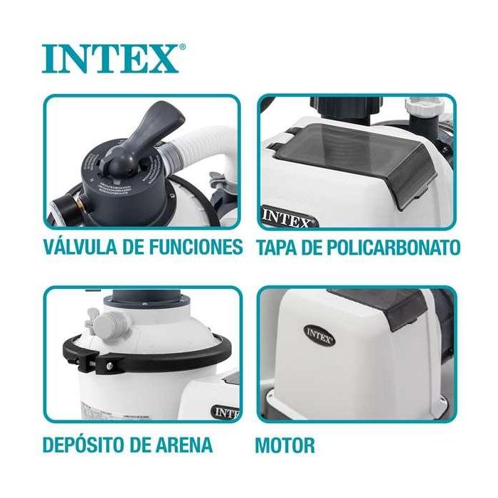 Intex Depuradora Filtro Arena Electrica 5700l/h 220/240v 7 Intex Depuradora Filtro Arena Electrica 5700l/h 220/240v 7